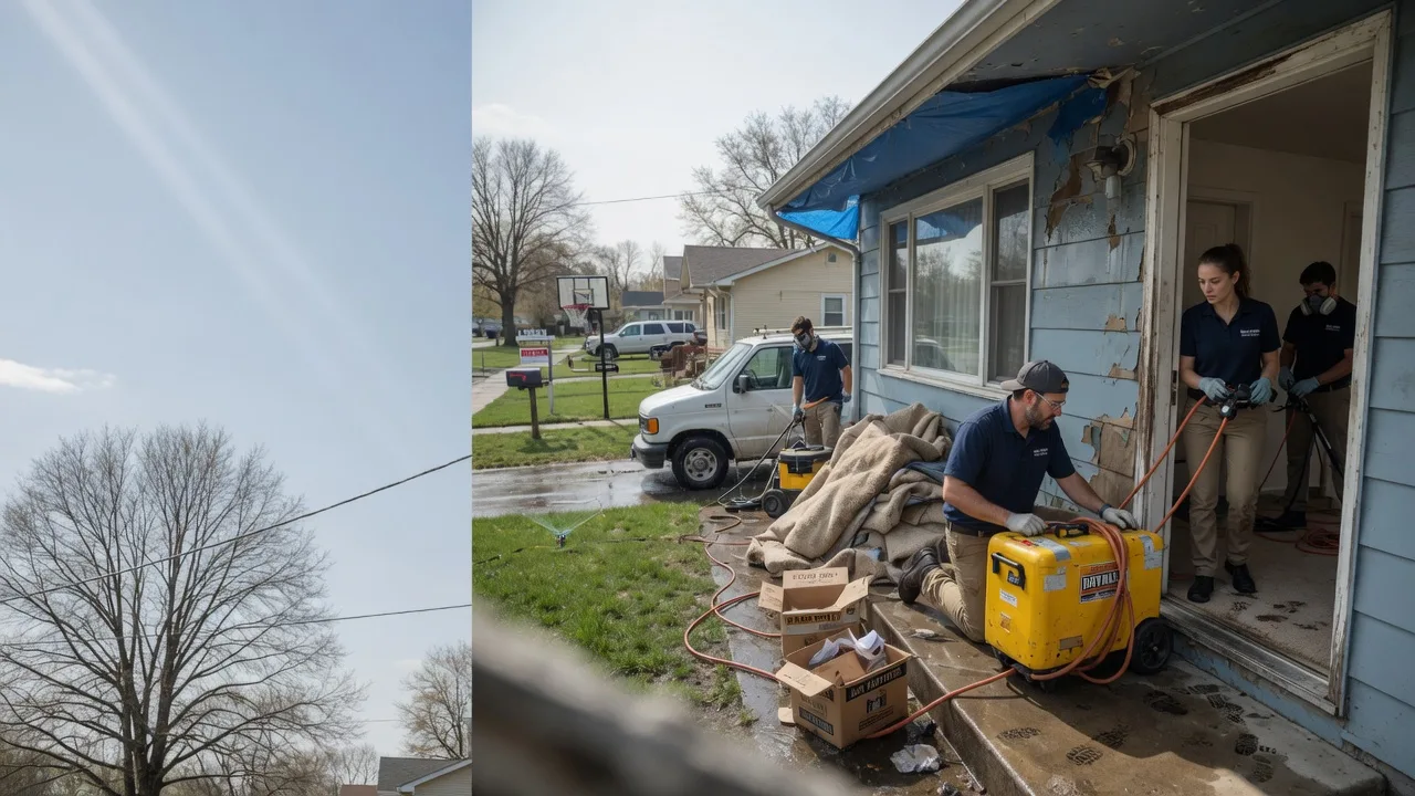Basement Flood Cleanup in Medinah, IL near me